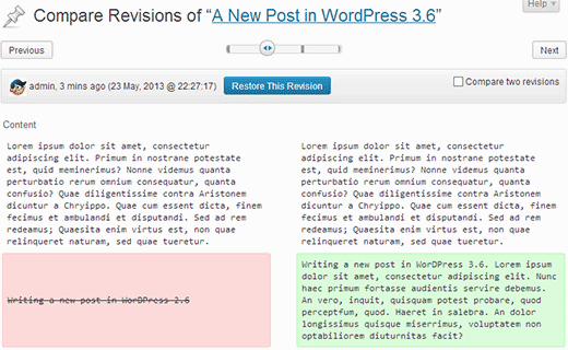 revisions-wordpress