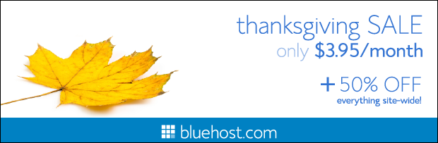 bluehost-thanksgiving